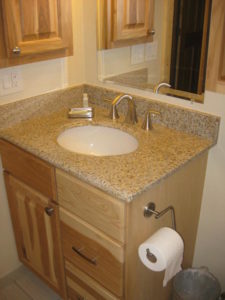 Bathroom sink vanity