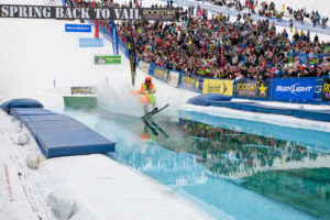 Pond Skimming competition in 2011