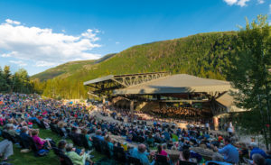 Ford Amphitheater during concert