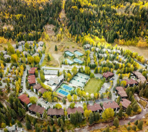 Aerial view of Vail Racquet Club Mountain Resort
